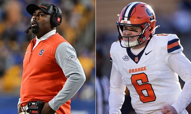 Syracuse HC Fran Brown makes feelings known about Kyle McCord featuring in the NFL Draft