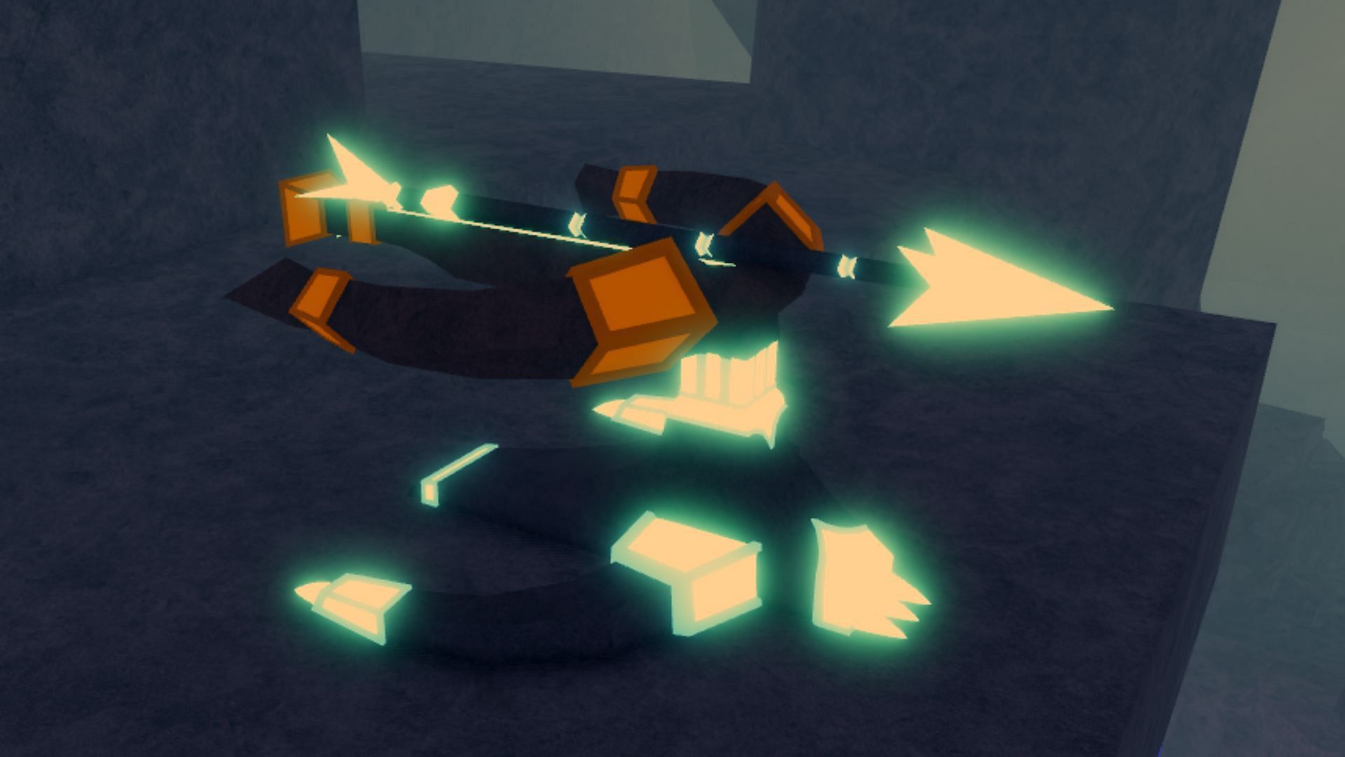 Build the Crossbow to beat Scylla (Image via Roblox)