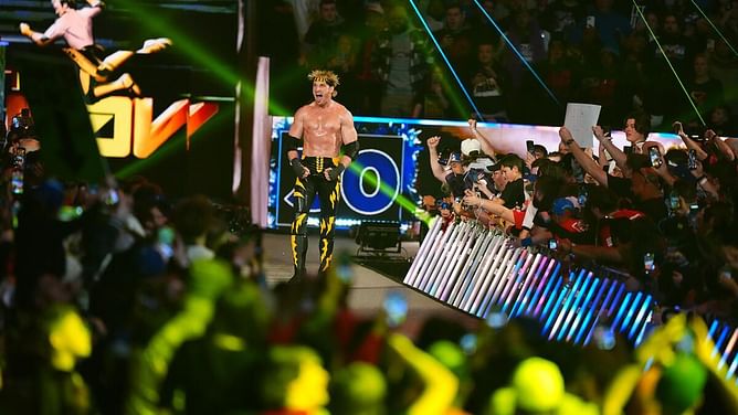 Logan Paul snatches fans camera and smashes into pieces in unseen Royal Rumble clip