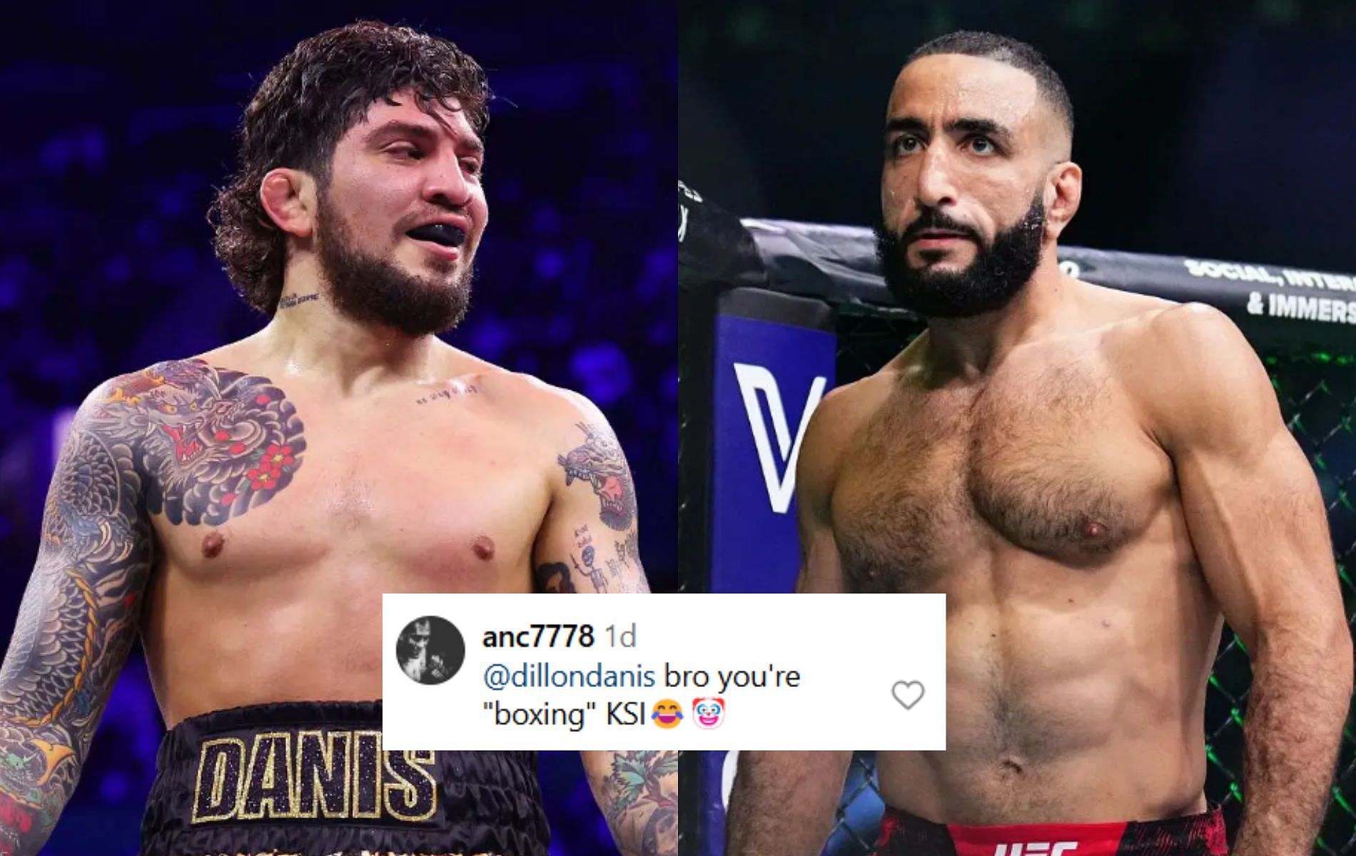 Fans react to Dillon Danis