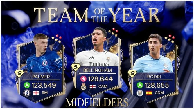 EA Sports announces EA FC Tactical TOTY 2025 Midfielder cards