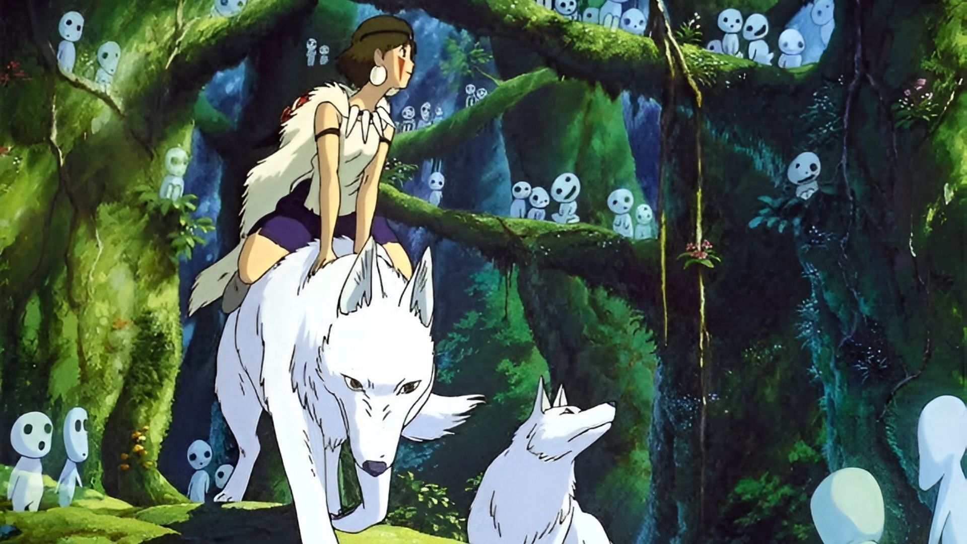 A still of San (Image via Studio Ghibli)