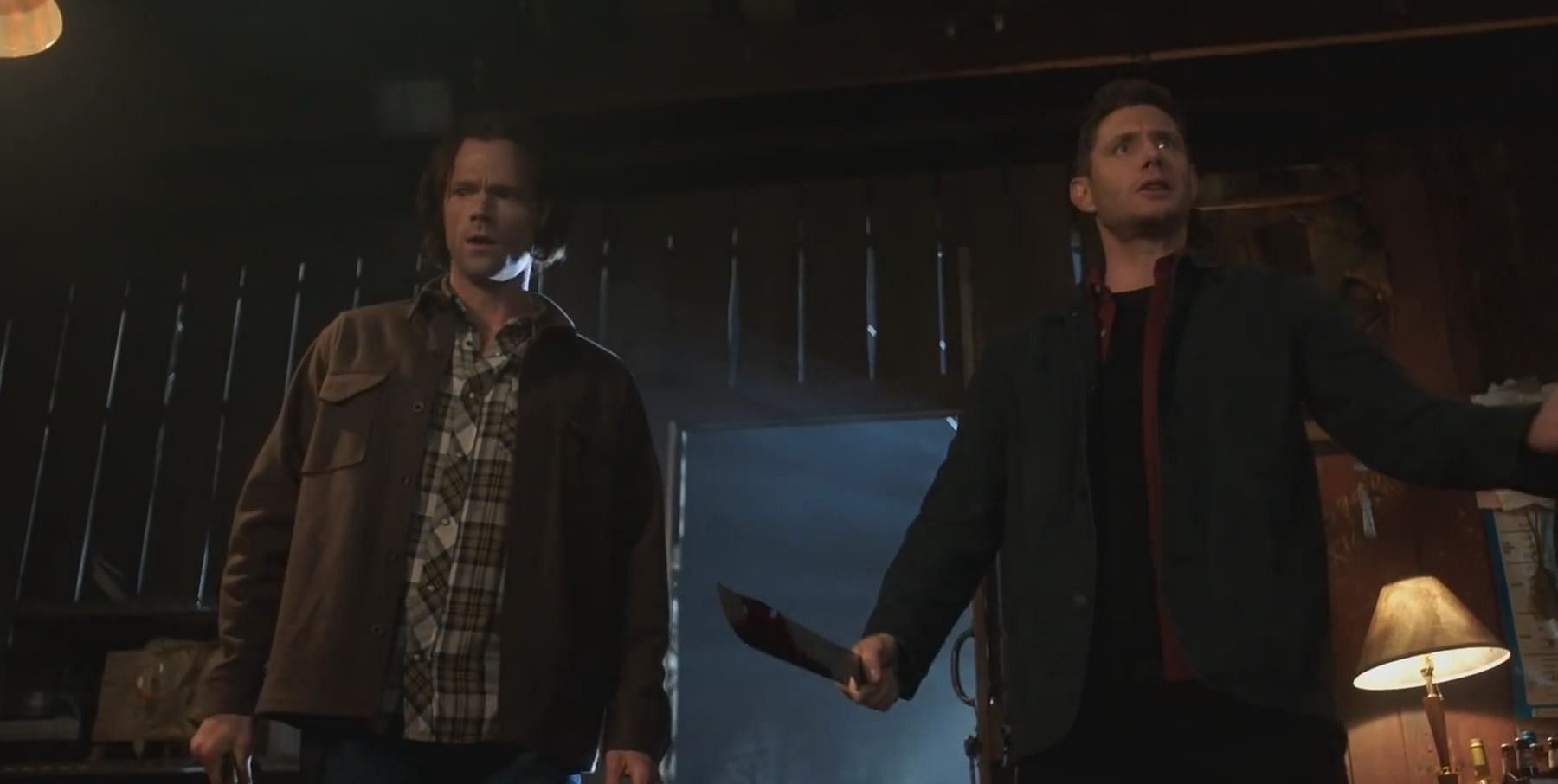 Sam and Dean in a still from Supernatural (Image via Prime Video)