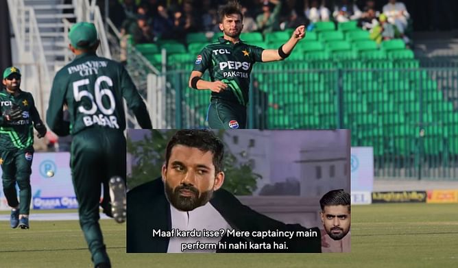 "Maaf kardu isse? Mere captaincy main perform hi nahi karta hai"- Top 10 funny memes after Pakistan's dismal loss vs New Zealand in Tri-series 2025