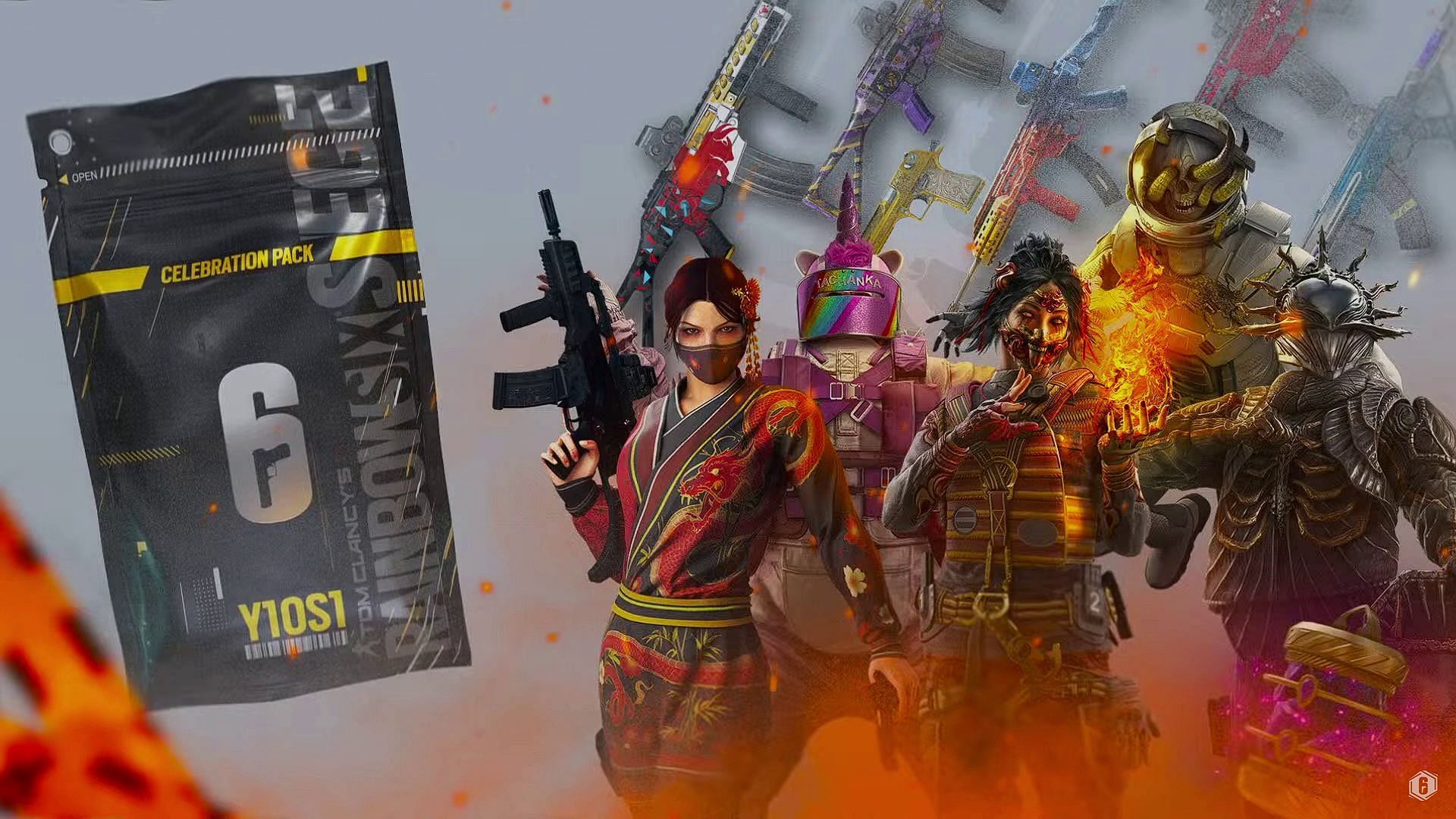 Celebration packs will be available with Operation Prep Phase (Image via Ubisoft)