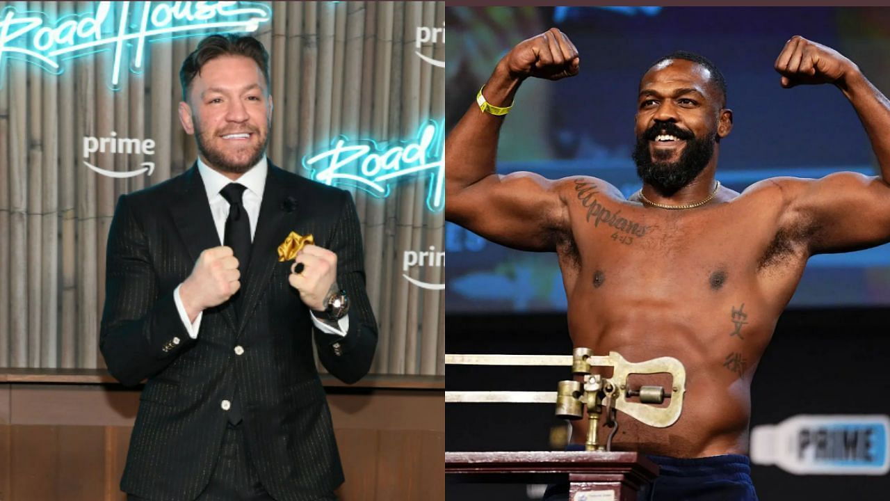 Conor McGregor [Left] and Jon Jones [Right]