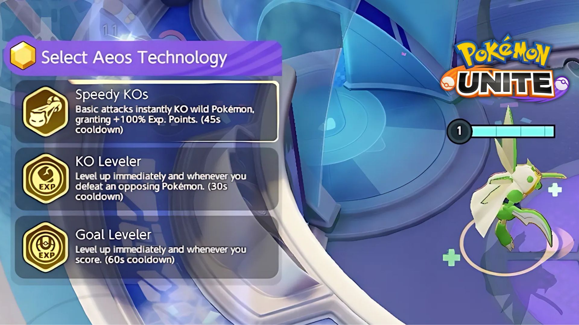 All Pokemon Unite First to 500 Aeos Technology, explained