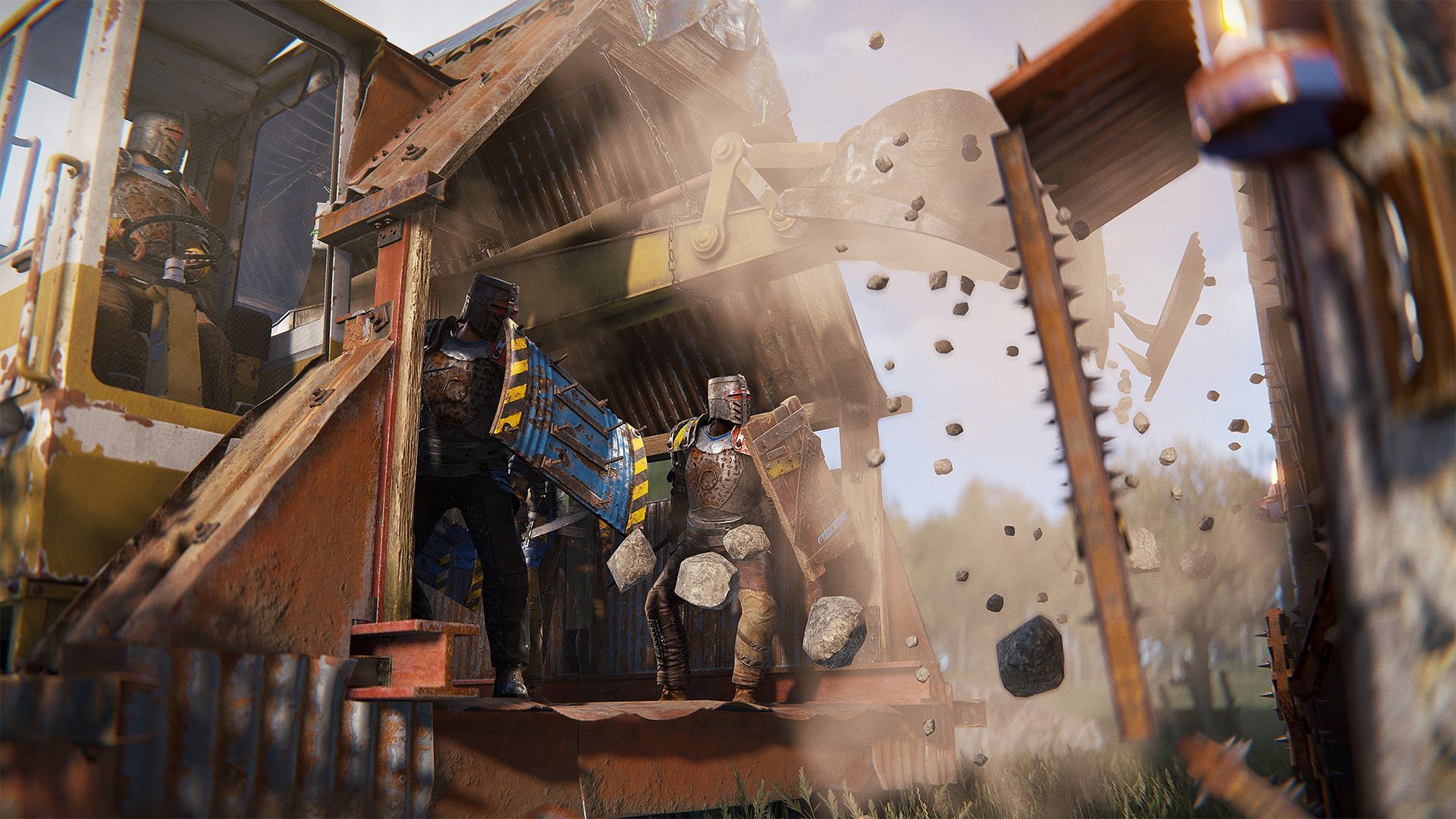 Battering Ram in Rust (Image via Facepunch Studios)