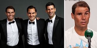 Rafael Nadal says he is content with Novak Djokovic, Roger Federer rivalry despite 'physical' setbacks