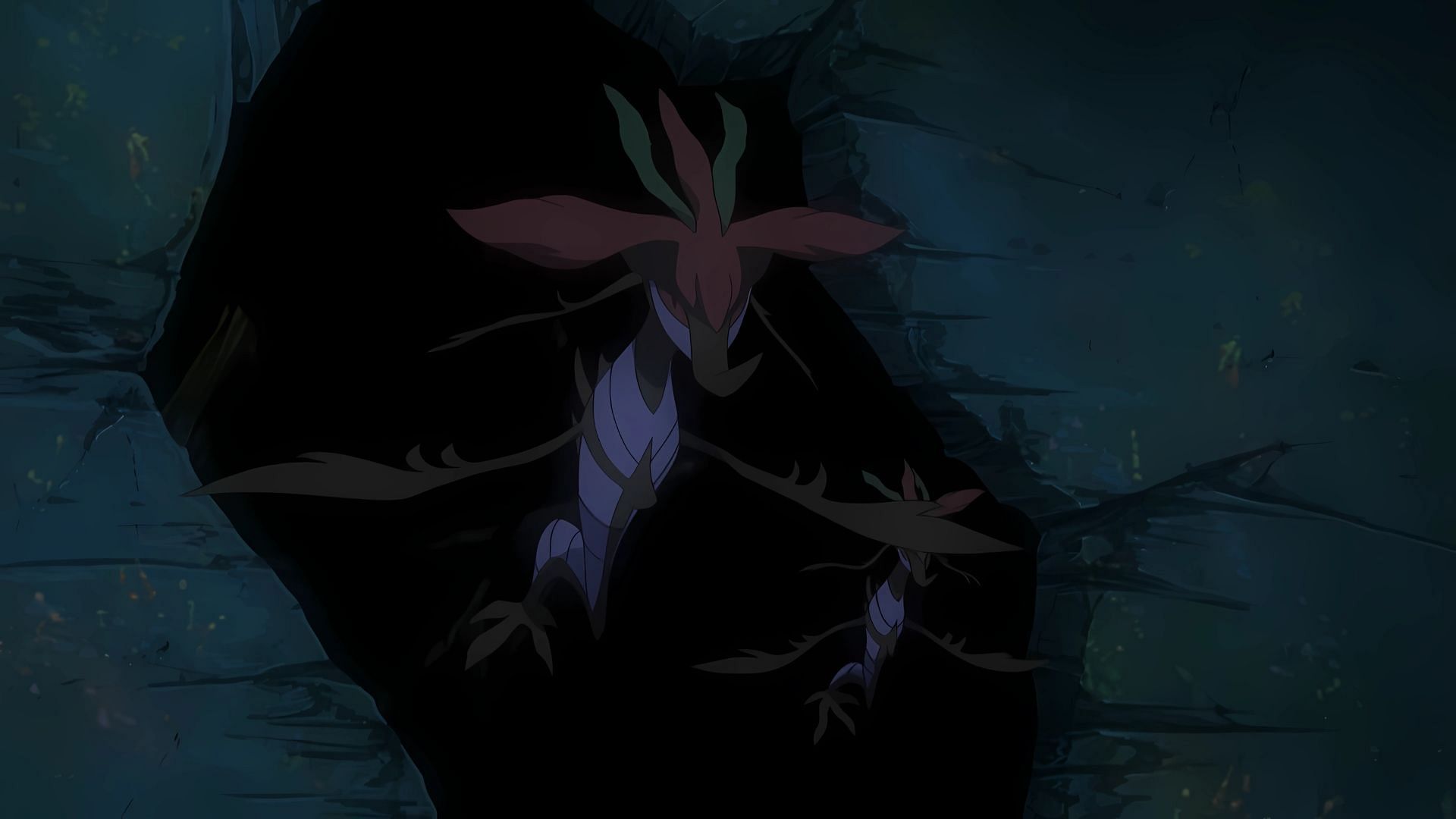 Dragalge, as seen in the anime (Image via The Pokemon Company)