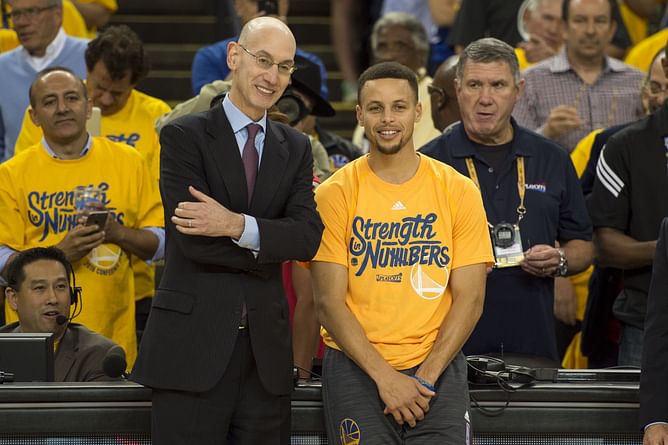 "I actually went to the NBA offices" - Steph Curry reveals his influence on Adam Silver revamping All-Star Game format