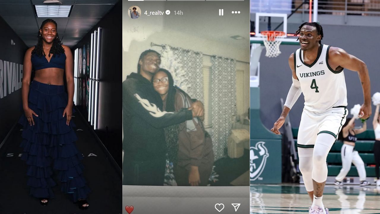 Aliyah Boston gets a throwback photo Valentine