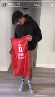 Natasha Howard and Jac'Eli's son/Instagram