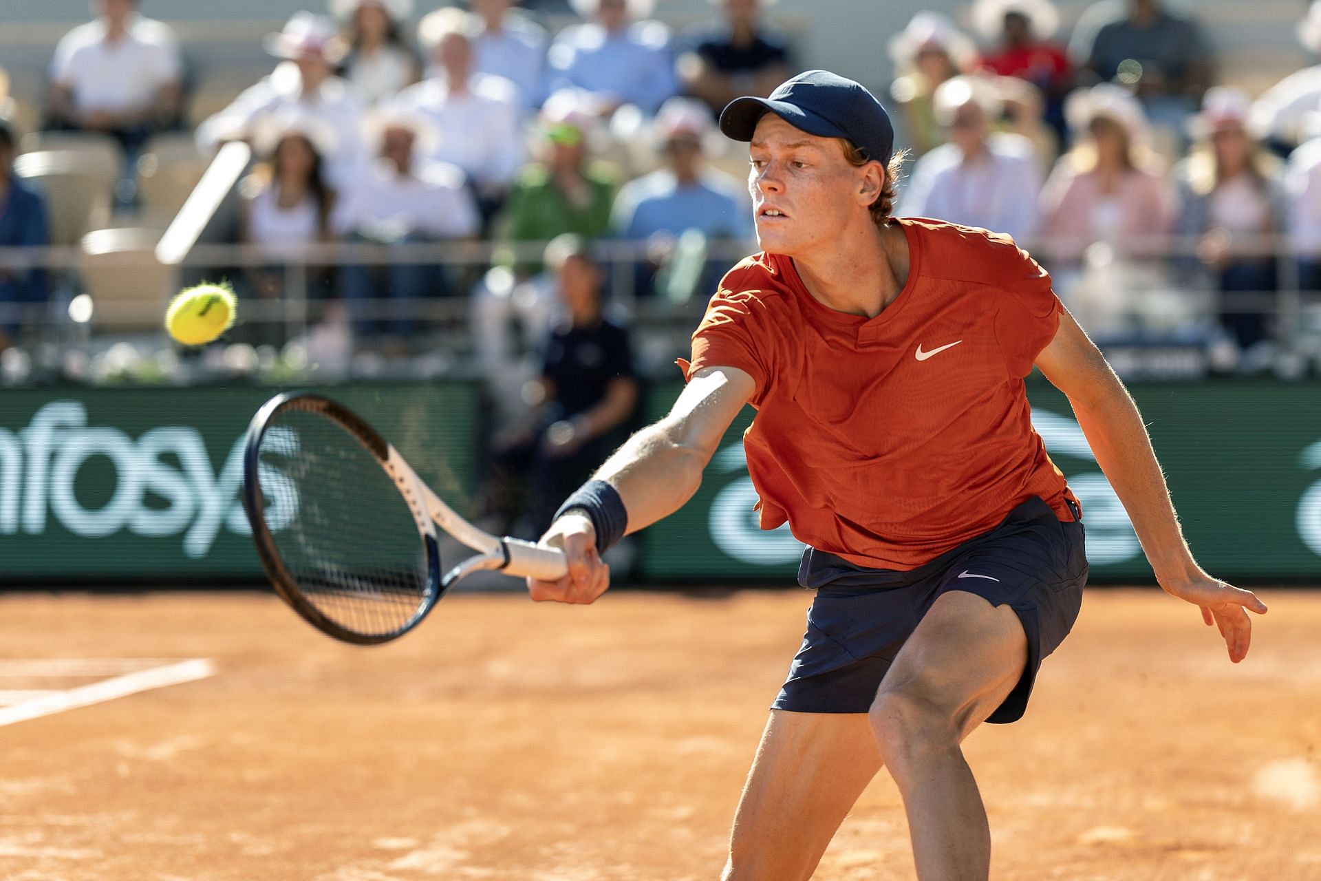 Jannik Sinner at the French Open 2025. (Photo: Getty)