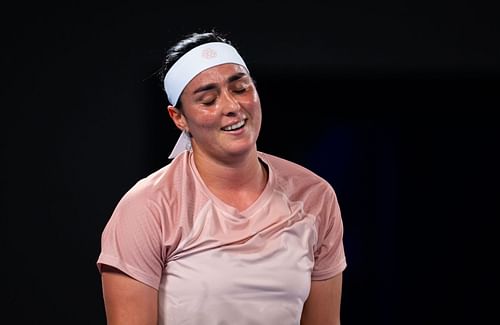 Ons Jabeur after losing to Mirra Andreeva at the 2024 Australian Open - Source: Getty