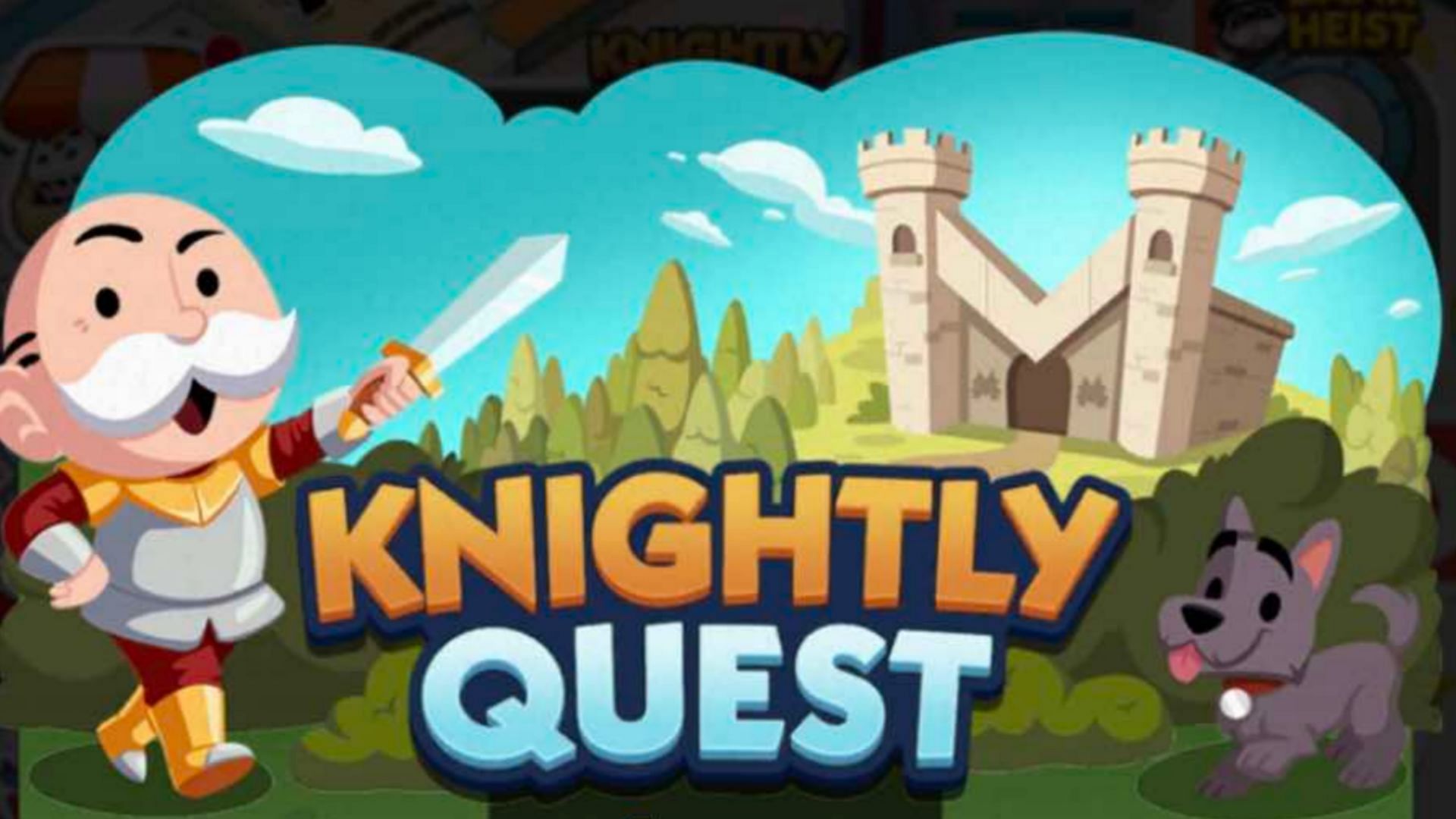 Monopoly Go Knight Quest event has returned with lucrative rewards (Image via Scopely) 