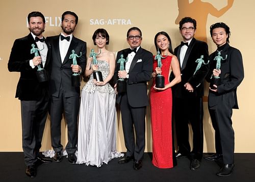 Shōgun took home the most awards at the Awards 2025 (Image via Getty)