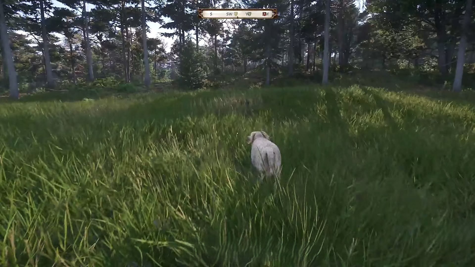 Watch out for wolves during the Carrot on a Stick task (Image via Sportskeeda Gaming/Deep Silver)