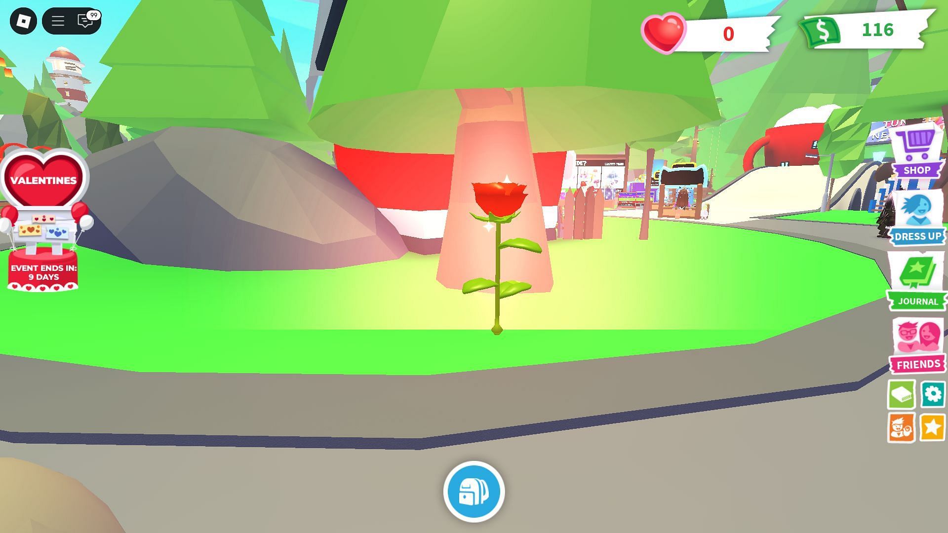 A collectible Rose (Image via Roblox)