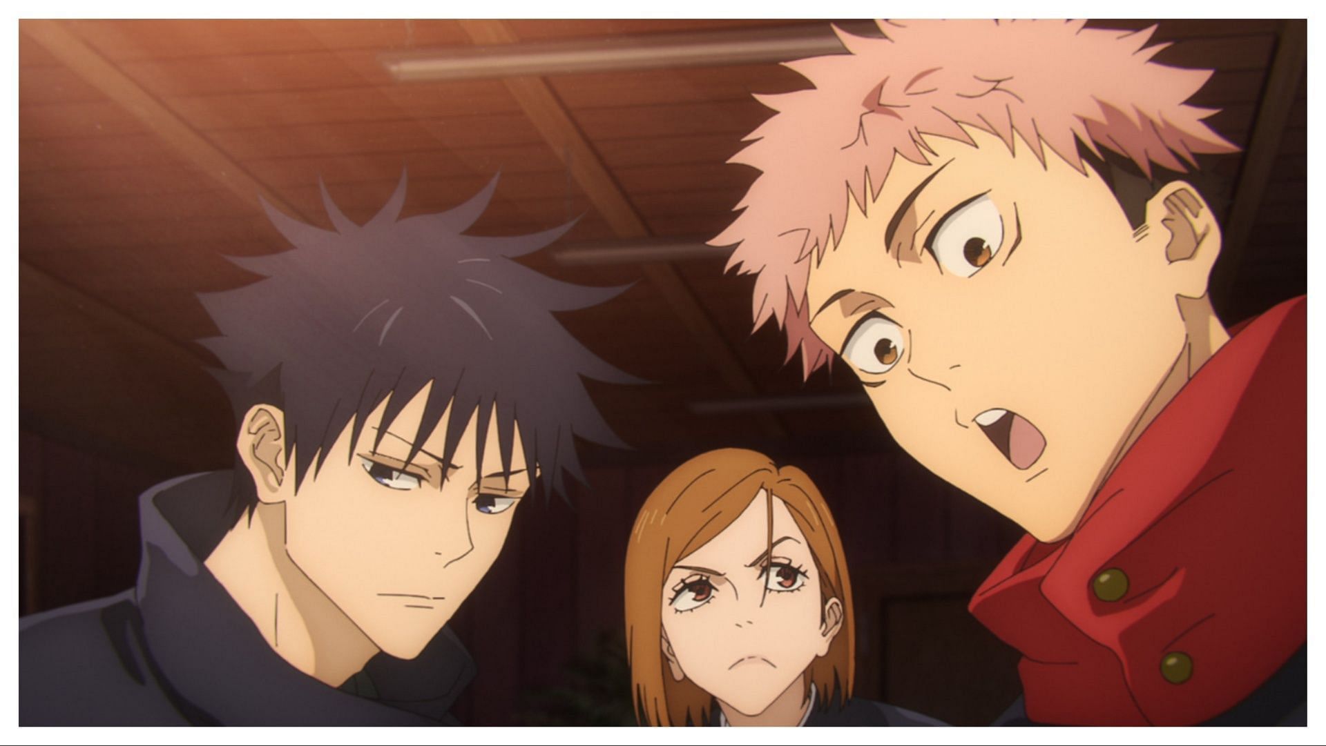 Yuji, Megumi and Nobara from Jujutsu Kaisen (Image via VIZ Media)