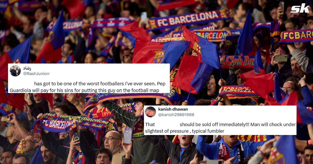 “One of the worst footballers” “Should be sold off immediately” - Fans slam Barcelona star over display in 1-0 victory over Rayo Vallecano