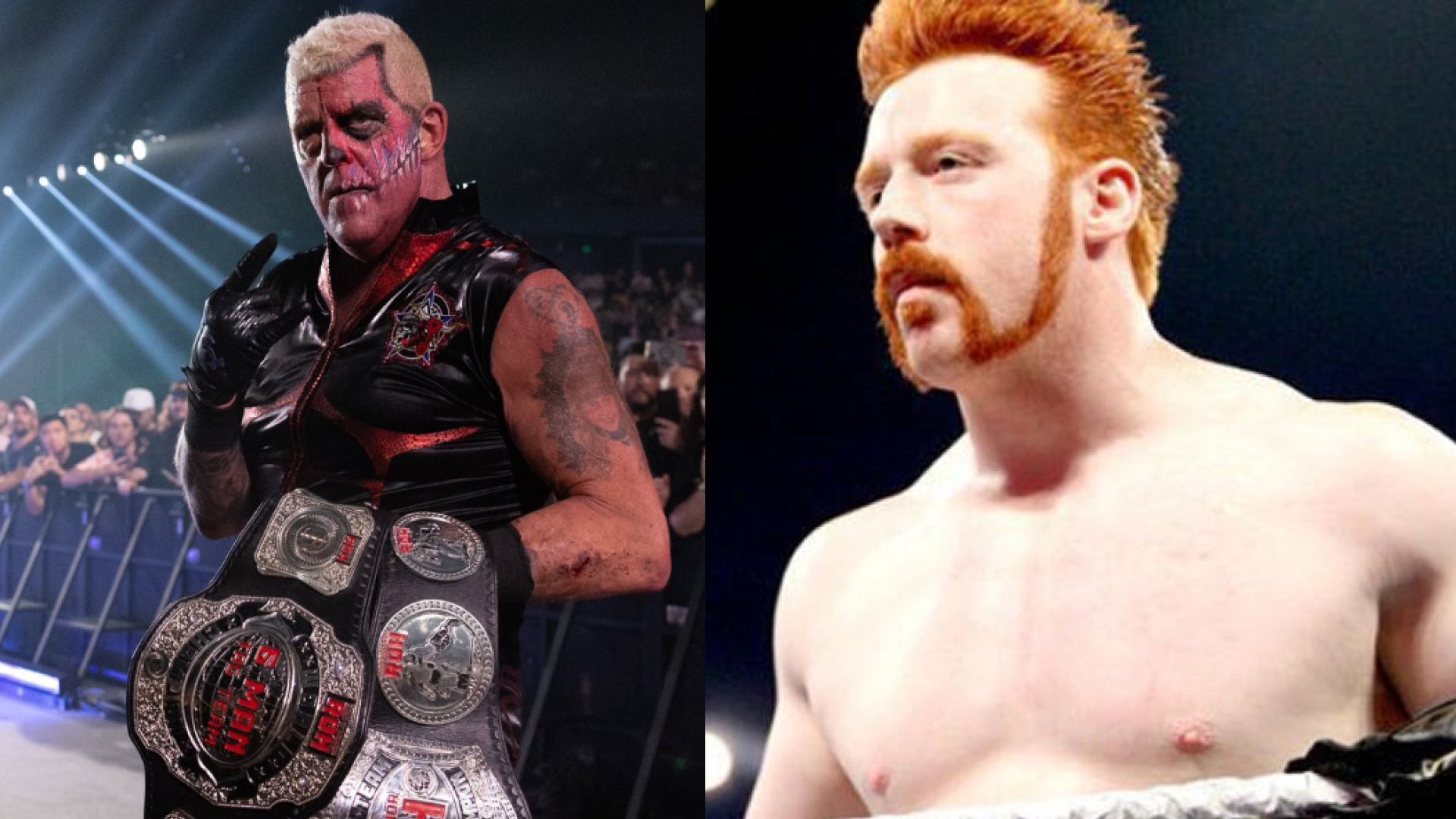 Dustin Rhodes sends a two-word message to Sheamus after he shares major personal update