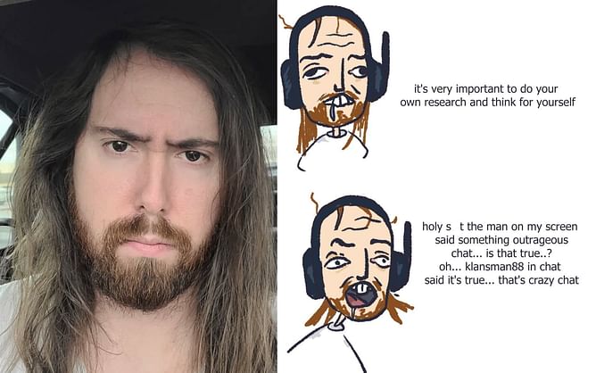 "I expect a percentage of the money that this made": Asmongold reacts to a viral X post mocking his "research"