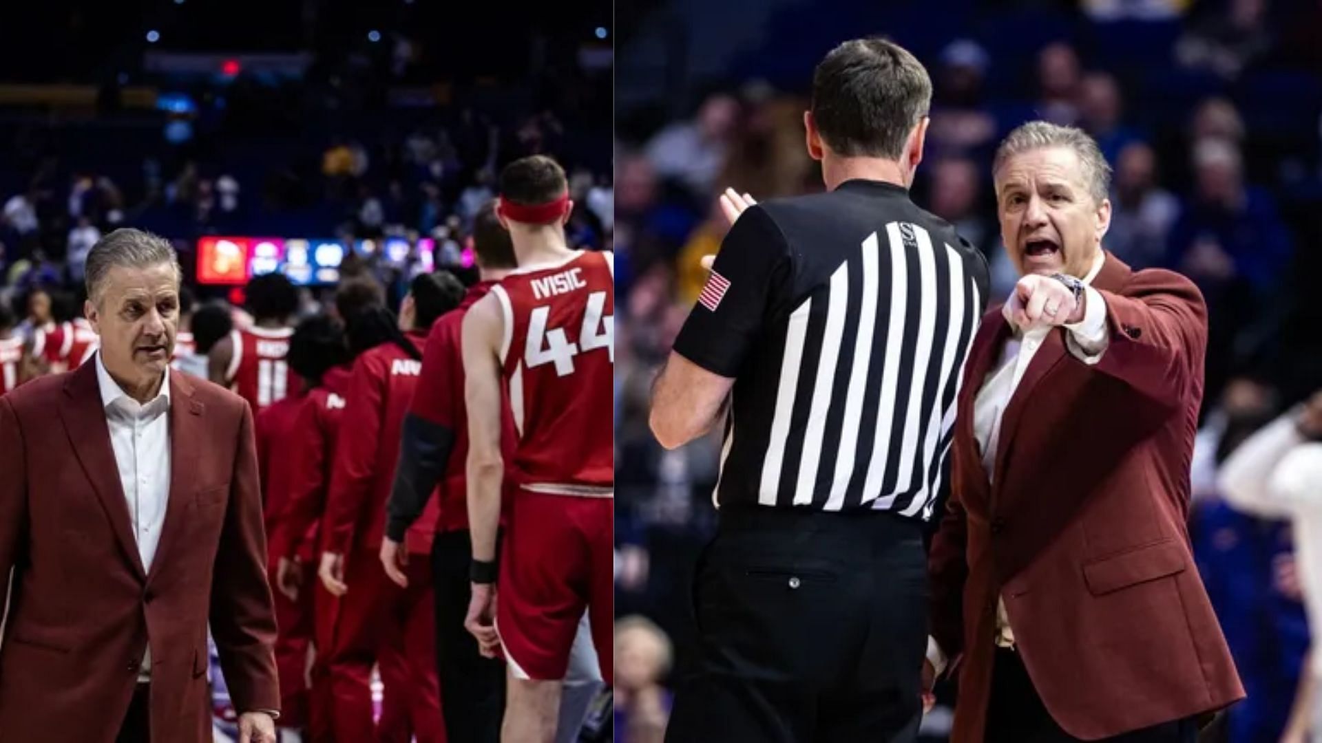 Arkansas coach John Calipari (Image Source: IMAGN)