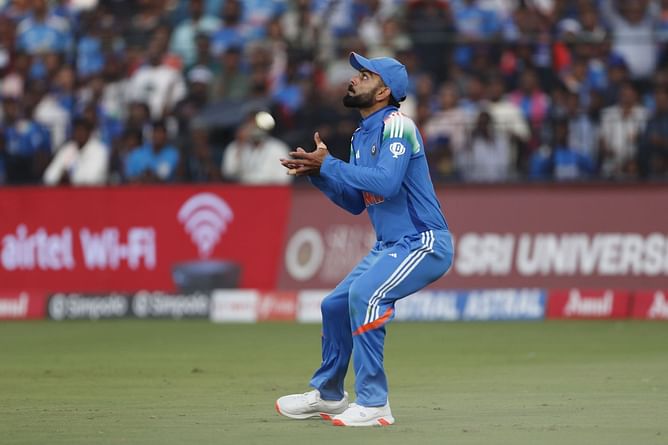 Virat Kohli hilariously imitates Suryakumar Yadav during IND vs ENG 2025 2nd ODI [Watch]
