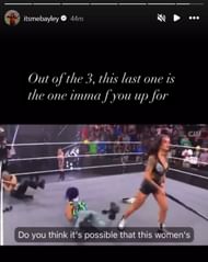 Screenshot of The Role Model's post to Instagram Stories (Photo Credit: Instagram)