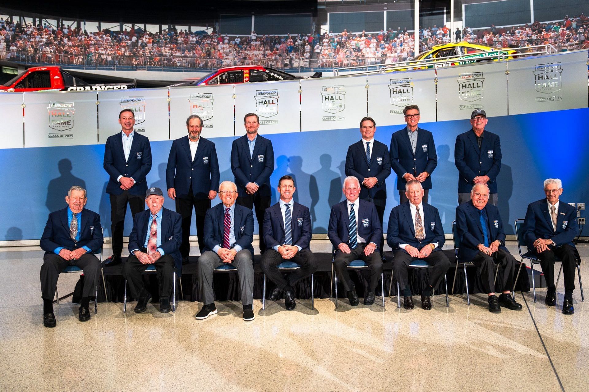 NASCAR HOF 2025 inductees ceremony. source: NASCAR