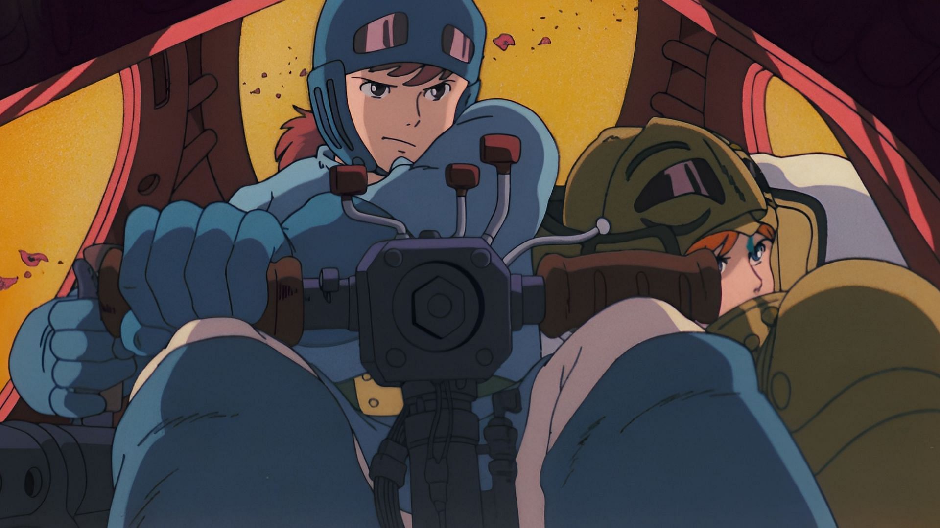 A still of Nausicaa from Nausica&auml; of the valley (Image via Studio Ghibli)