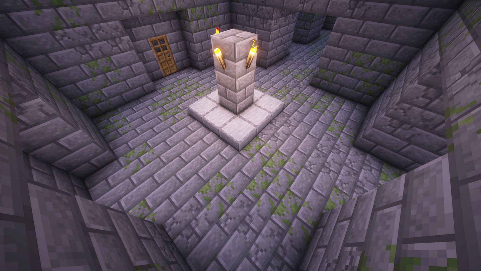 Mine all the walls in the intersection to find any hidden sections (Image via Sportskeeda Gaming/Mojang)