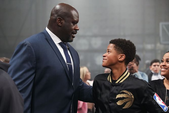 Shaqir O’Neal reshares father Shaquille O’Neal’s sweet moment with daughter Me’arah O’Neal posted by LA Lakers