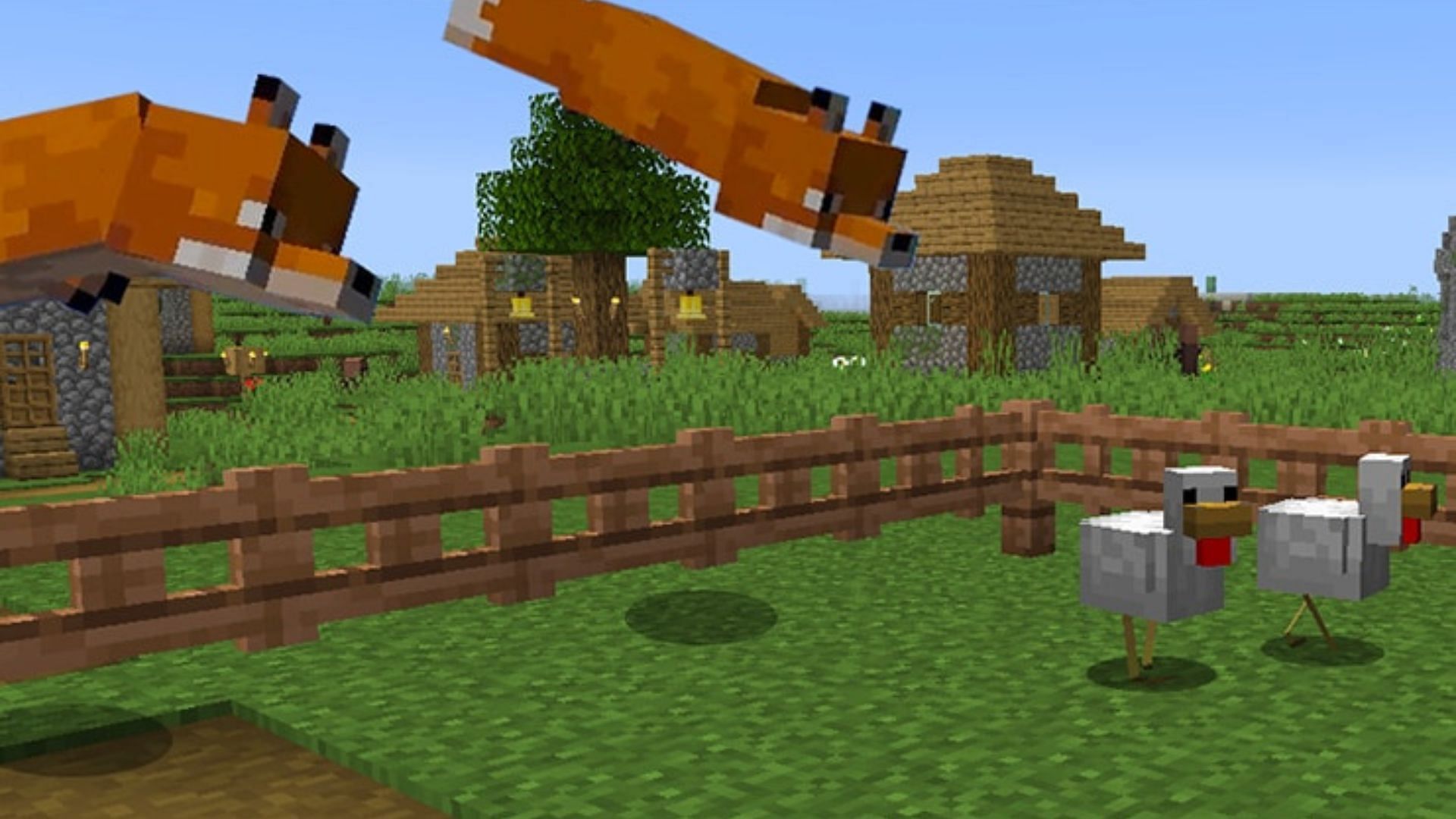 foxes in minecraft