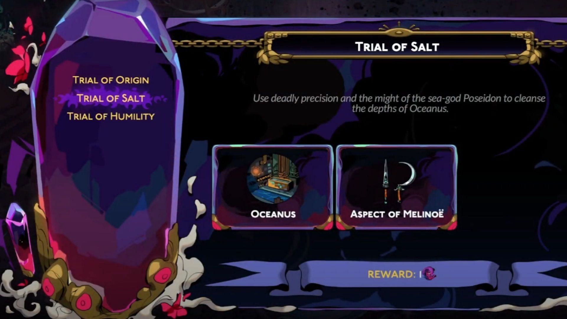 Chaos Trials (Image via Supergiant Games|| YouTube/@MySpaceGuide)