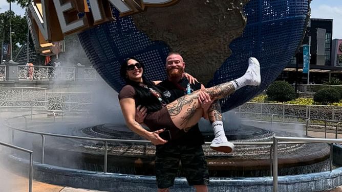 Buddy Matthews reacts to Rhea Ripley’s Valentine's Day post with a two-word message