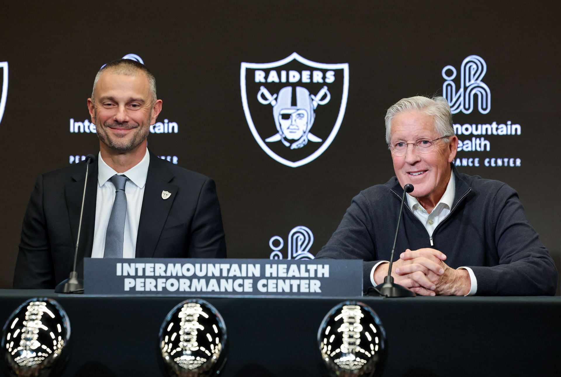 Las Vegas Raiders Introduce Pete Carroll As Head Coach, John Spytek As General Manager - Source: Getty