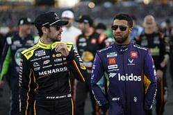 “Something's fishy about that”: Bubba Wallace recalls Ryan Blaney's miraculous turnaround at Bowman Gray in the past