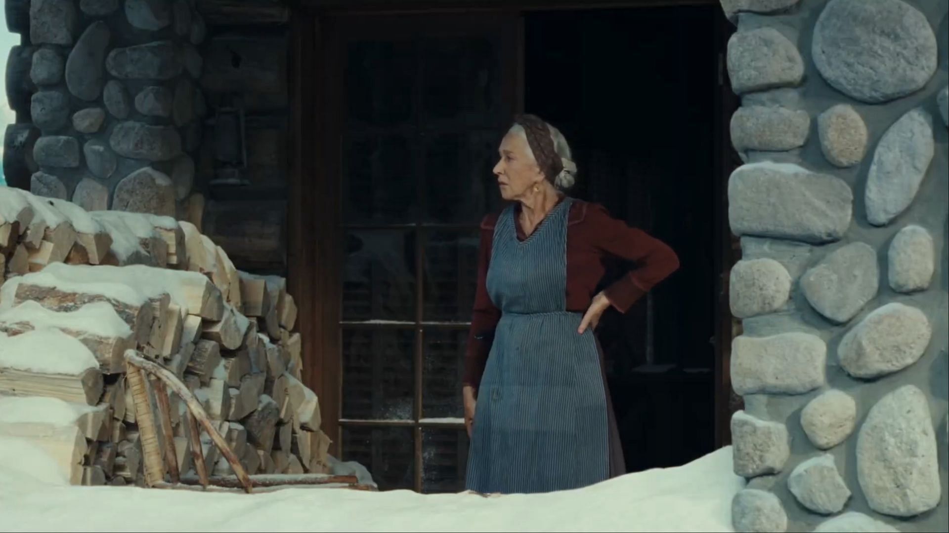 Cara Dutton prepares for the harsh Montana winter as threats to the family mount (Image via Paramount+)