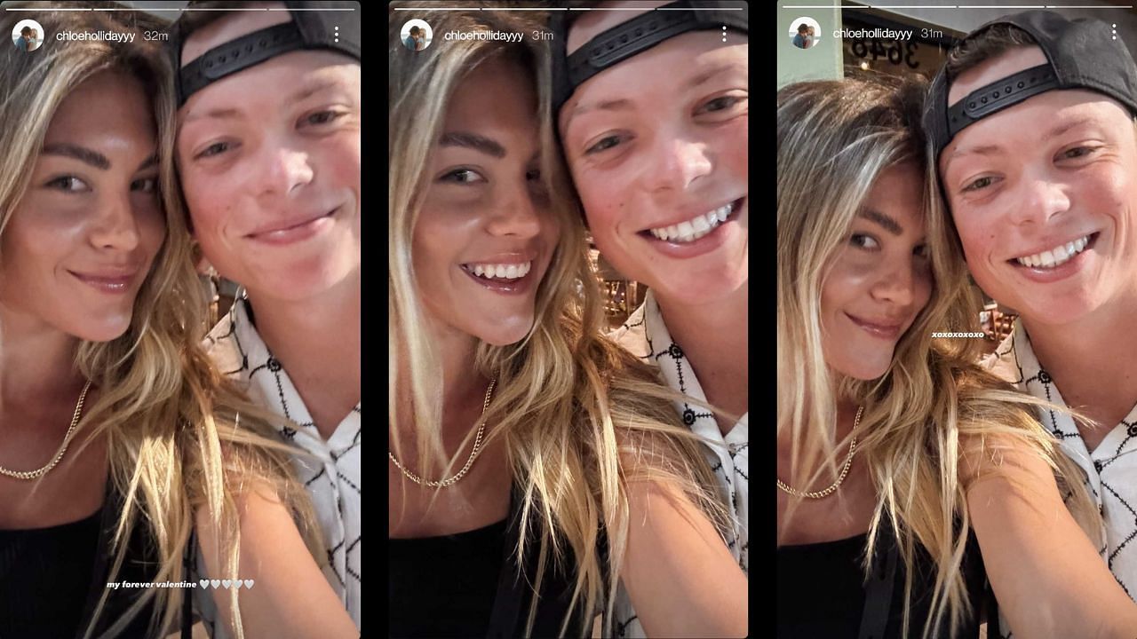 Screenshots of Chloe Holliday&#039;s Instagram stories (Images from - Instagram.com/@chloehollidayyy IG Stories)