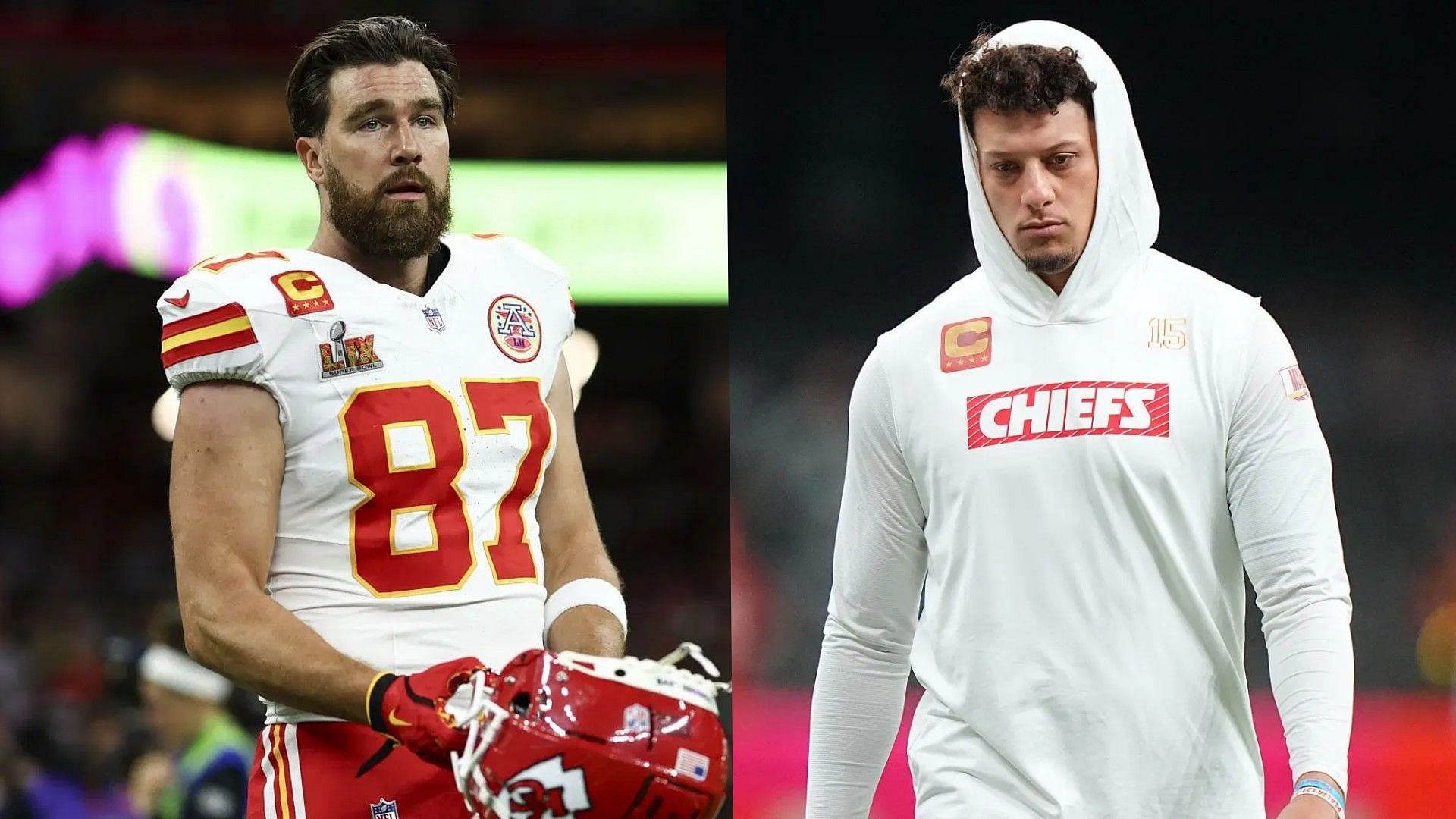 Patrick Mahomes and Travis Kelce&rsquo;s home burglaries were their fault, NFL analyst suggests - Getty