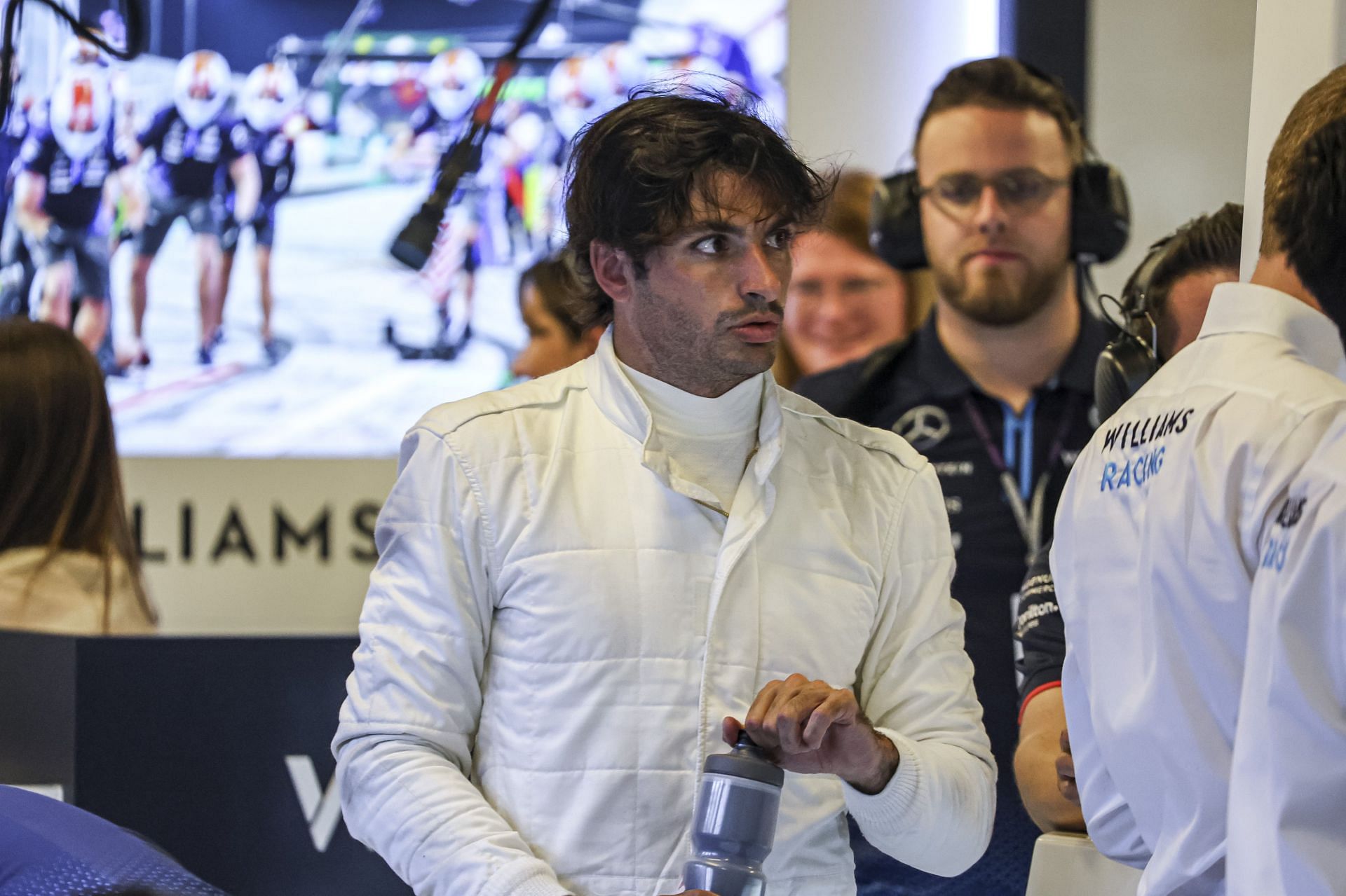 Carlos Sainz at the F1 Grand Prix Of Abu Dhabi - Post Season Test - Source: Getty