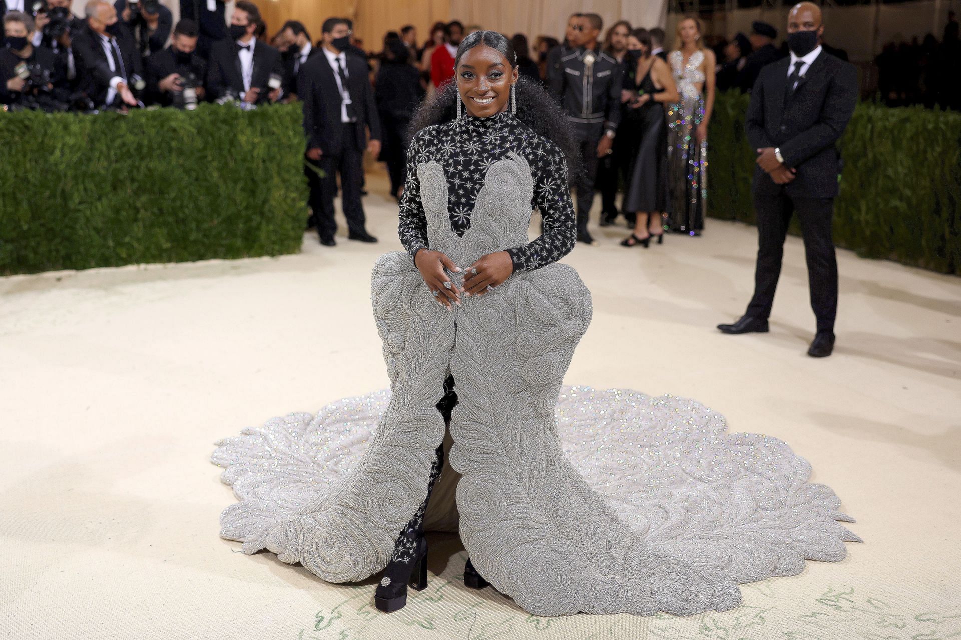 The 2021 Met Gala Celebrating In America: A Lexicon Of Fashion - Arrivals - Source: Getty