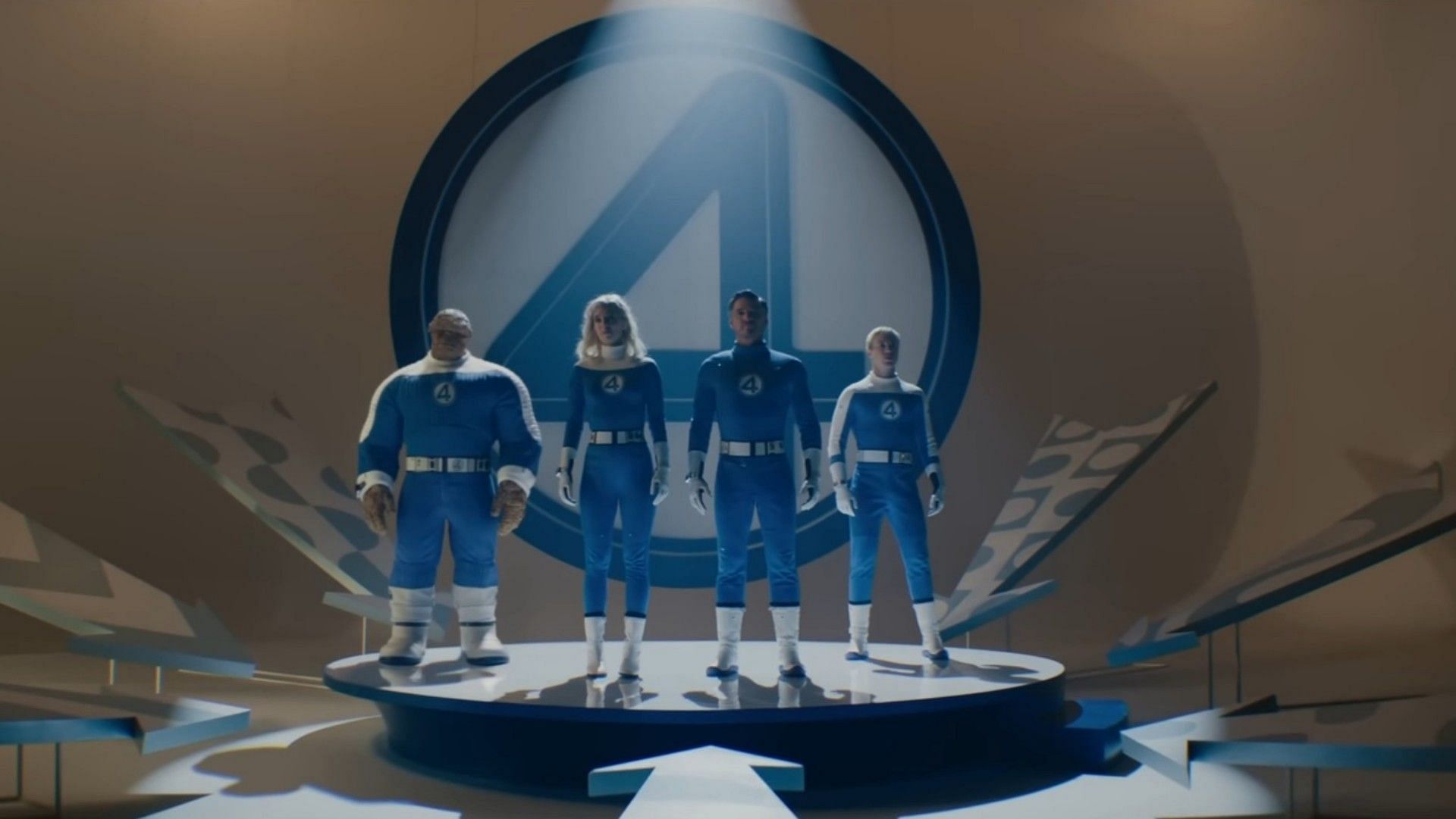 First look at the Fantastic Four suited up (Image via Marvel Studios)