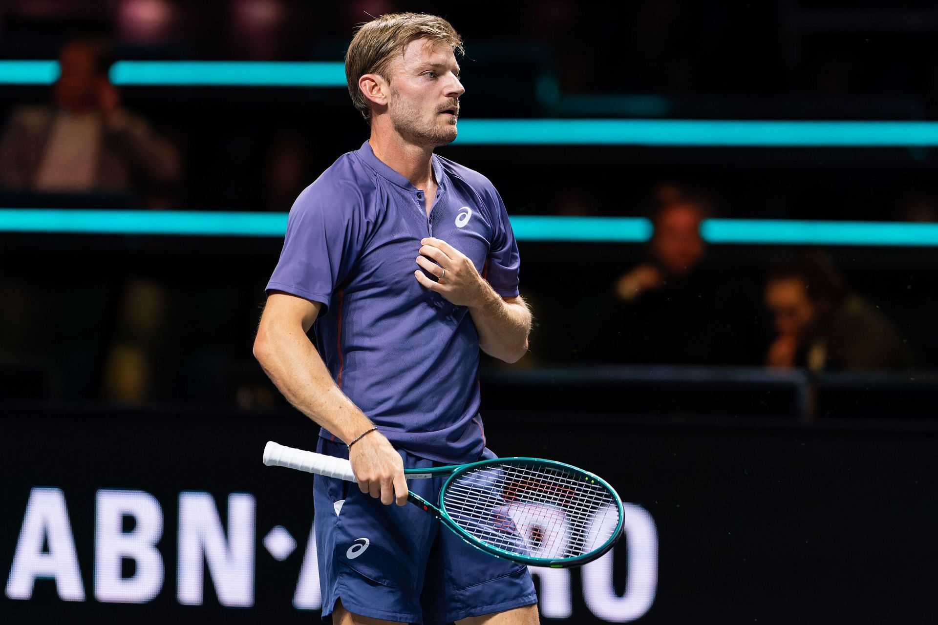 Goffin at the 2025 ABN AMRO Open (Source: Getty)