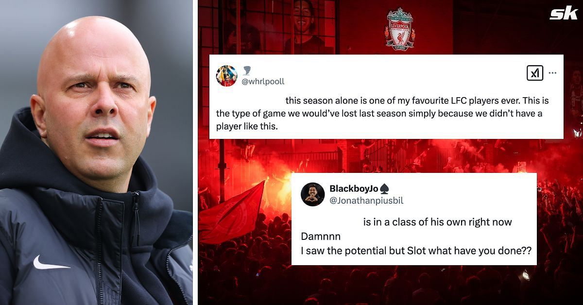 Liverpool fans have reacted on X