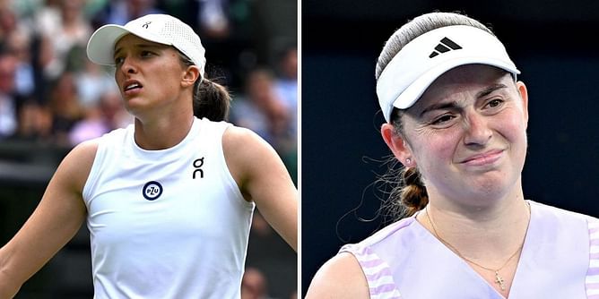"No rhythm and lots of anxiety from Iga Swiatek" - Pam Shriver gives her verdict on Pole's poor match-up vs Jelena Ostapenko amid Qatar Open loss