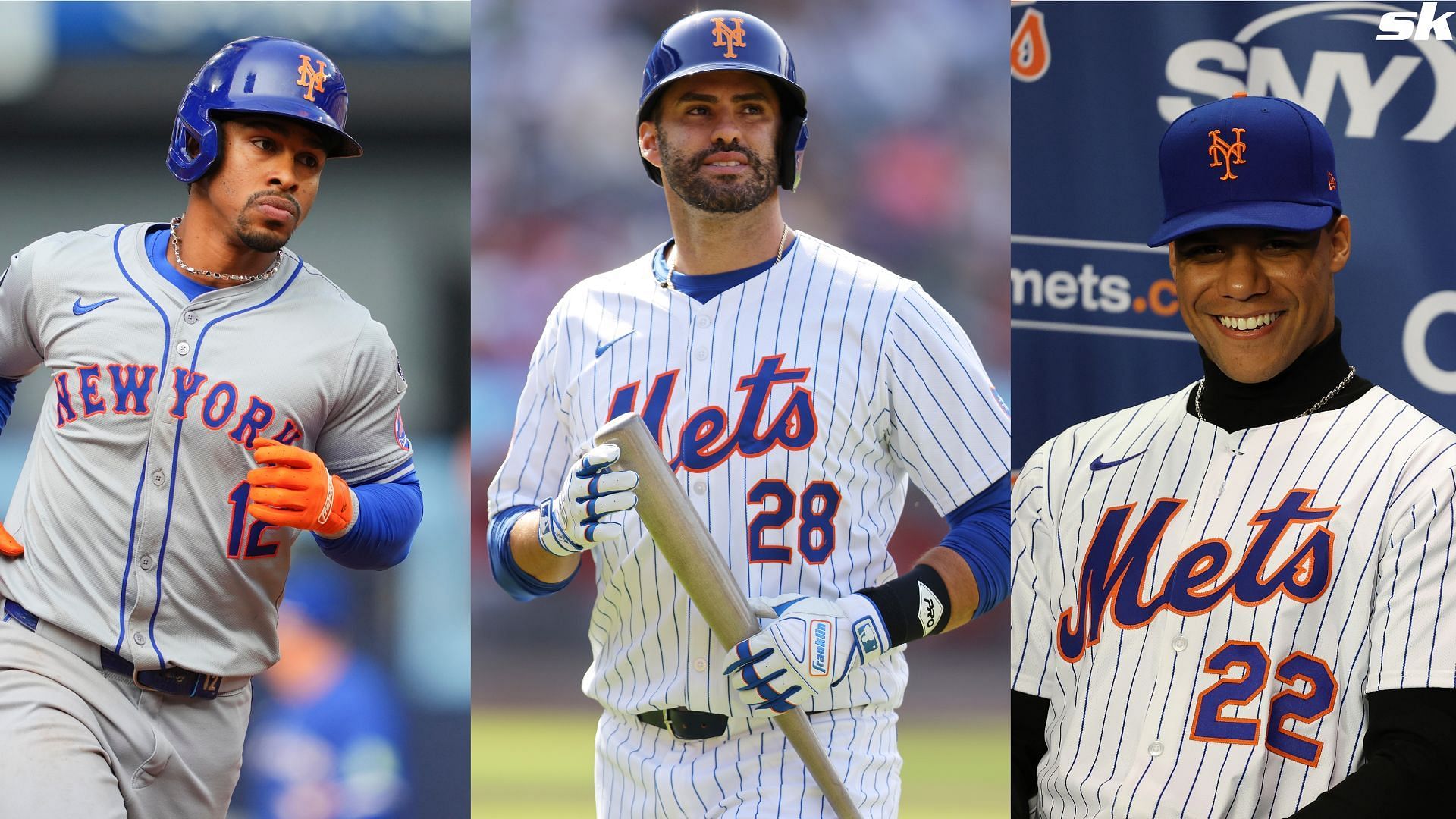 J.D. Martinez of the New York Mets in action against the St. Louis Cardinals at Citi Field (Source: Getty)