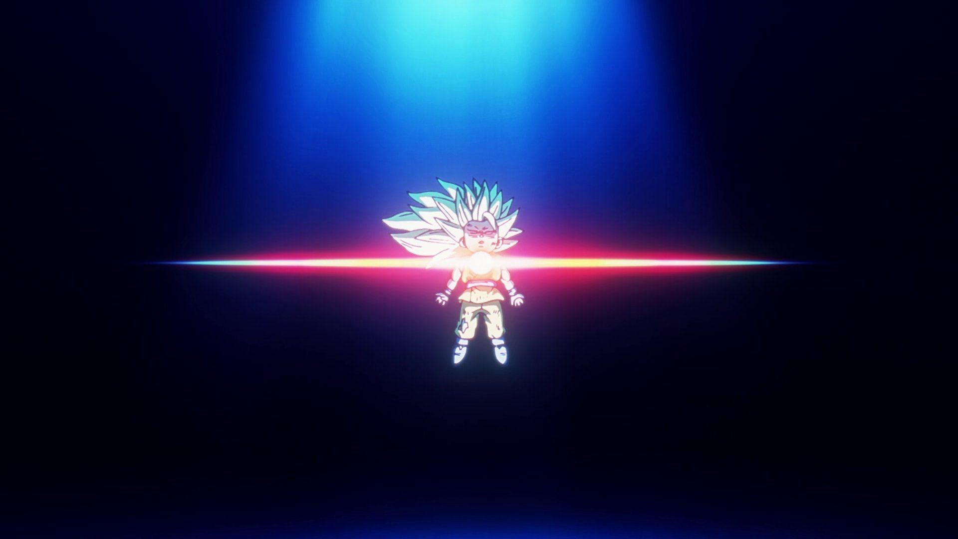 Goku transforms into Super Saiyan 4 in the most recent episode (Image via Toei Animation)